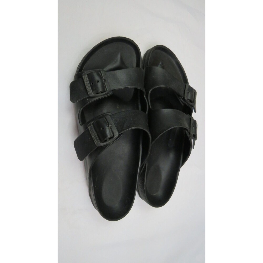 A7 Birkenstock Black Rubber Sandal M 11